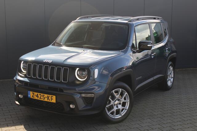 Jeep RENEGADE 1.5T e-Hybrid Altitude | Incl. 12 maanden | Achteruitrijcamera | Parkeersensoren | Cruise control | Climate control | Bluetooth | Airco | Navigatie | Lichtmetalen velgen | Lane assist | DAB