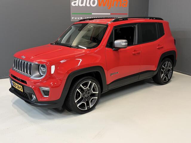 Jeep RENEGADE 1.3Turbo 150pk Limited Automaat Afneembare trekhaak, 19Inch, Stoelverwarming, adaptive cruise