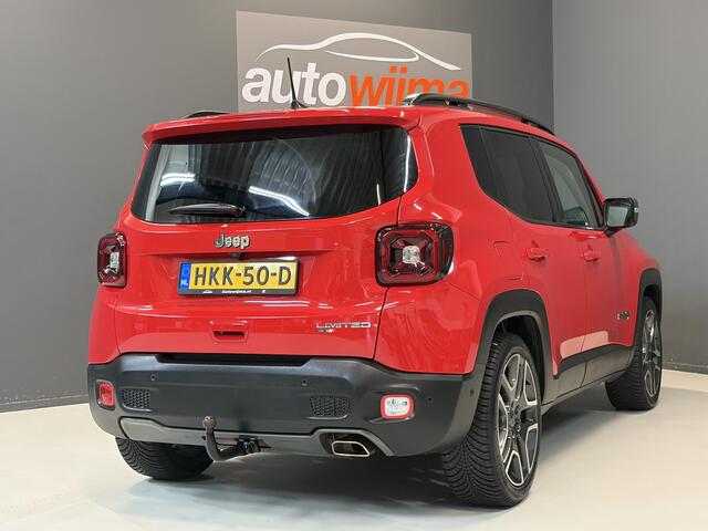 Jeep RENEGADE 1.3Turbo 150pk Limited Automaat Afneembare trekhaak, 19Inch, Stoelverwarming, adaptive cruise