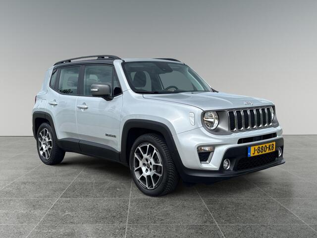 Jeep RENEGADE Limited 1.0 Turbo 115pk | TREKHAAK | SCHUIF/KANTELDAK | CAMERA | KEYLESS | NAVI | ISOFIX |