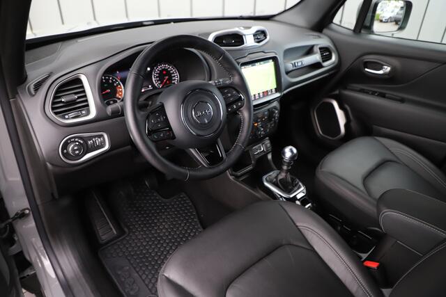 Jeep RENEGADE 1.0T 80th Anniversary | 120PK | Keyless-go | Stuurverwarming | Clima | Led | Leder | Elek. Stoelen | Trekhaak | Camera | 2021.