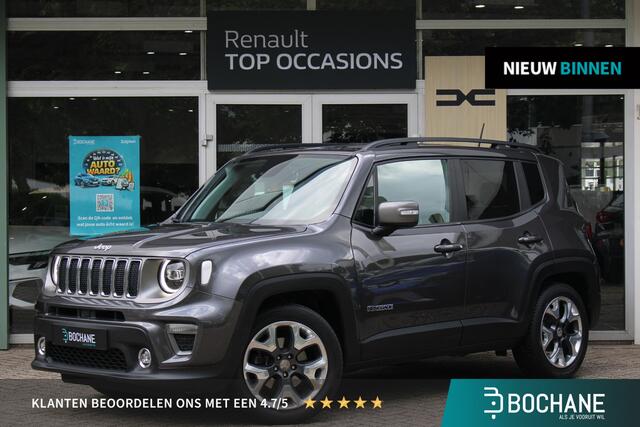 Jeep RENEGADE 1.0T Limited Navigatie | Stoel en Stuurverwarming | Adaptieve Cruise Control | Dodehoek detectie