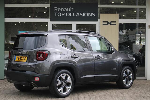 Jeep RENEGADE 1.0T Limited Navigatie | Stoel en Stuurverwarming | Adaptieve Cruise Control | Dodehoek detectie