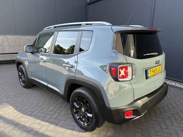Jeep RENEGADE 1.4 MultiAir Limited Airco - Cruise control - Parkeersensoren - Dakrails - Navigatie - Stuur multifunctioneel - Lederen bekleding - Licht metalen velgen 17 inch - Mistlampen - Start/stop systeem - Elektrische ram