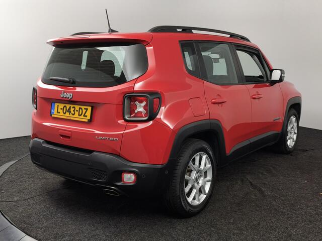 Jeep RENEGADE 1.3T DDCT Limited | Camera | Navigatie | Stuur & stoelverwarming | AppleCarplay AndroidAuto | Automaat |