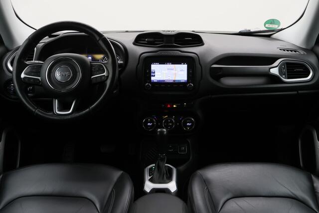 Jeep RENEGADE 1.4 MultiAir Limited Leer, Cruise, Climate, Camera, Navigatie, Bluetooth, PDC, 17''