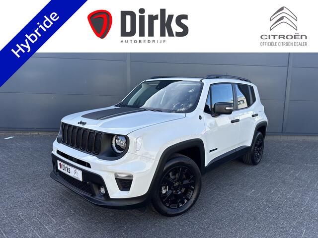 Jeep RENEGADE 4xe 240 Plug-in Hybrid The North Star (Schuif/kantel Dak - Navigarie - Apple Carplay - Camera - Stoel & Stuurverwarming)