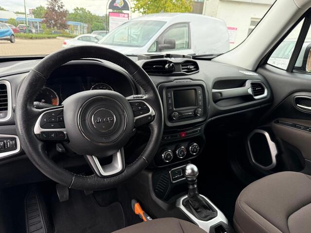 Jeep RENEGADE 1.4 MultiAir Longitude Airco Navigatie grijs kenteken
