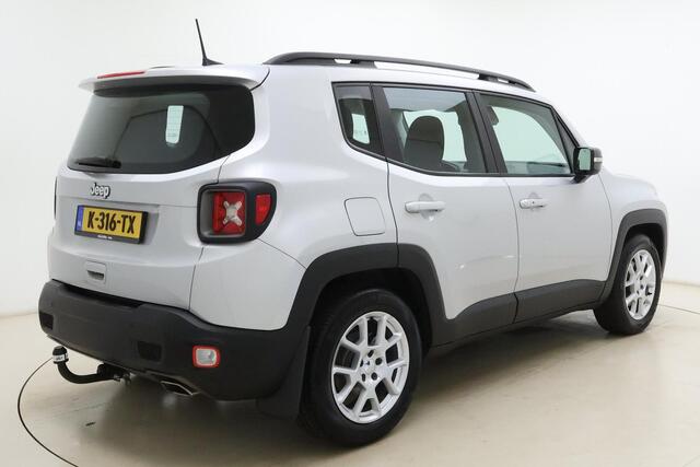Jeep RENEGADE 1.3T DDCT Limited Automaat | Trekhaak | Climate control | Hoge instap | Dakrails | DAB Radio | Lichtmetalen velgen | Cruise control