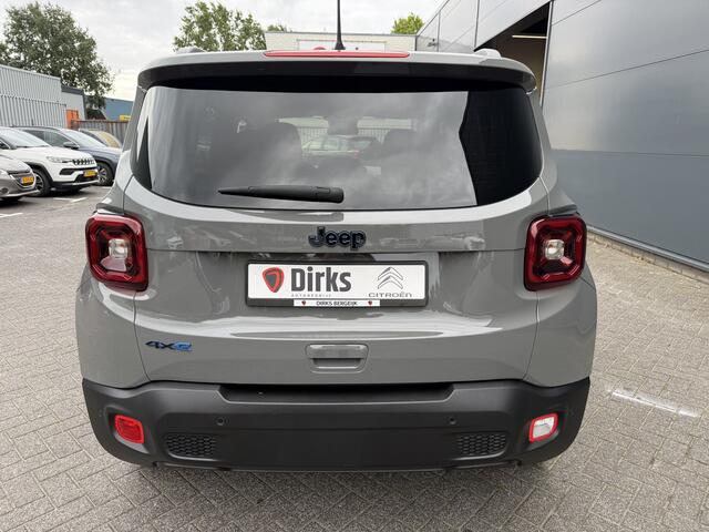 Jeep RENEGADE 4xe 240 Plug-in Hybrid Electric Trailhawk (Navigatie - LED - Keyless Entry - Parkeersensoren V+A - Automatische Airco - 4WD - 17" incl 4S - Dodehoek detectie)