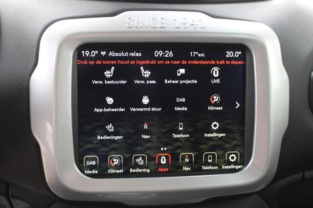Jeep RENEGADE 1.4 AIR NIGHT EAGLE ECC Cruise App Carplay