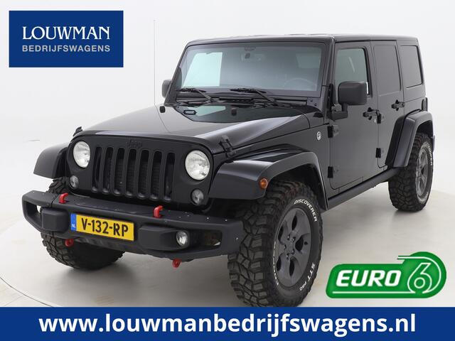 Jeep WRANGLER 2.8 CRD Night Eagle Grijs Kenteken Cruise Control Navigatie Airco Trekhaak 4X4 Alpine Audio