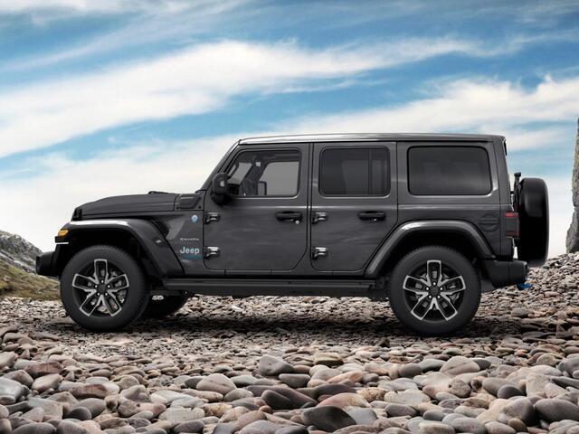 Jeep WRANGLER Unlimited 4xe 380 Sahara | MY25 | Sky One-Touch Power Soft Top | 20" met M+S banden | Geel kenteken !