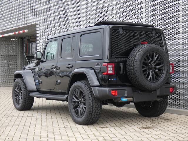 Jeep WRANGLER Unlimited 4xe 380 Sahara CABRIO & BRUIN LEER & 20 INCH ! SPECIAL EDITION !