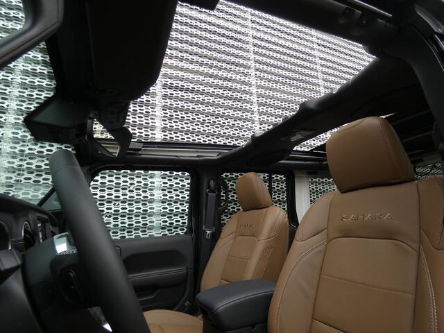 Jeep WRANGLER Unlimited 4xe 380 Sahara CABRIO & BRUIN LEER & 20 INCH ! SPECIAL EDITION !