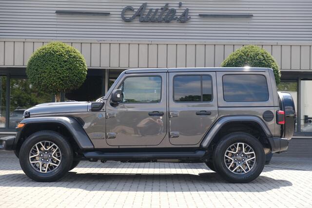 Jeep WRANGLER Unlimited 4xe 380 First Edition Camera Keyless Leder ACC Treeplanken