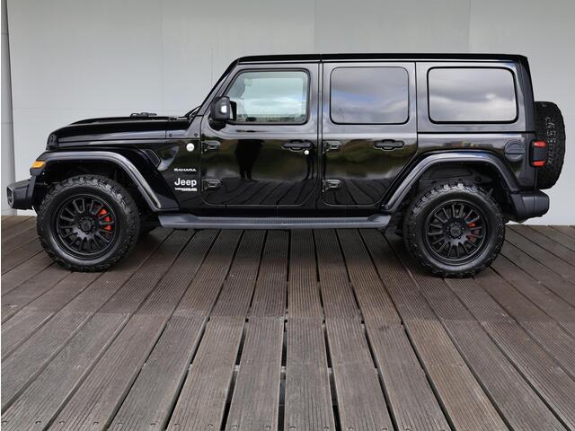 Jeep WRANGLER 2.2D Sahara | Grijskenteken | Navi | Stoelverwarming | PDC Voor achter |