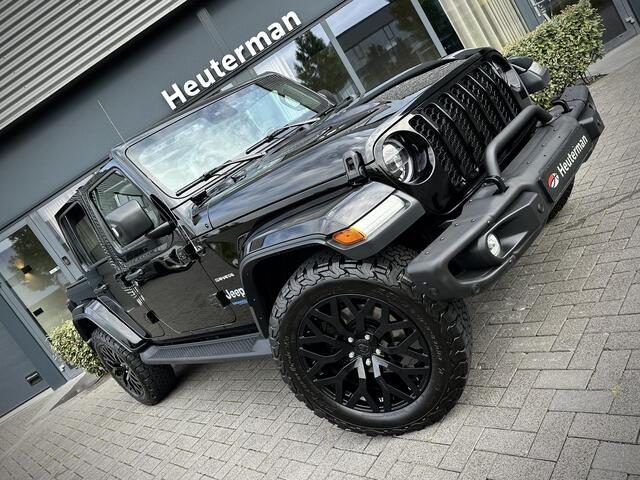 Jeep WRANGLER Unlimited 4xe 380 Sahara Aut./ Black Ed./ Brute Velgen/ LED