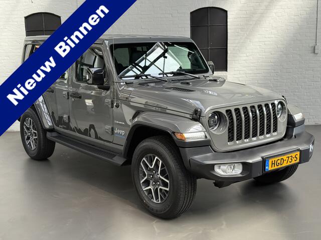 Jeep WRANGLER Unlimited 4xe 380 Sahara 272pk CABRIOLET / CAMERA / STUUR EN STOELVERWARMING / LEER