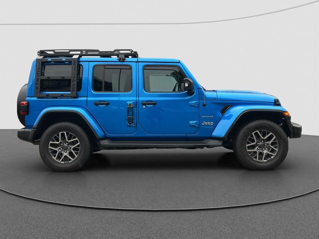 Jeep WRANGLER Unlimited 4xe 380 Sahara | Camera | Alpine | LED bar | Stuur verwarming |
