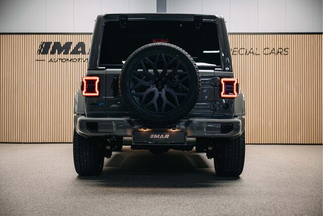 Jeep WRANGLER Unlimited 4xe 380 Sahara | Corse Edition Custom made | Unieke kleur | Hybride |