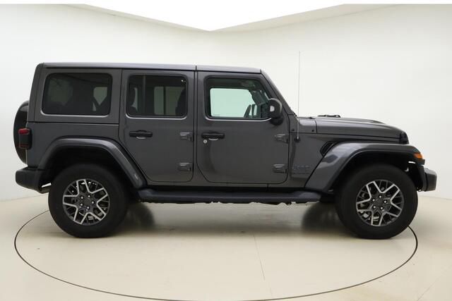 Jeep WRANGLER Unlimited 4xe 380 80th Anniversary Automaat |Front & rear camera | Adaptieve cruise control | Stoel & stuurverwarming | Lederen interieur | Navigatie | Climate control