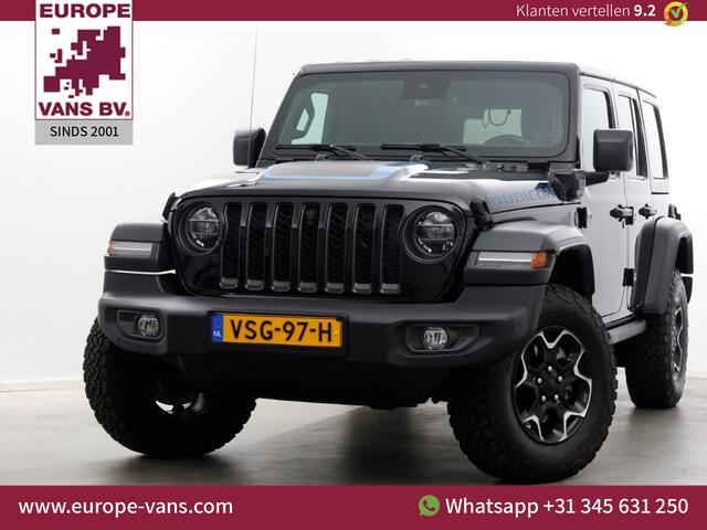 Jeep WRANGLER Unlimited 4xe 380pk RUBICON 4x4 Automaat Plug-In Hybride Grijs Kenteken 10-2021
