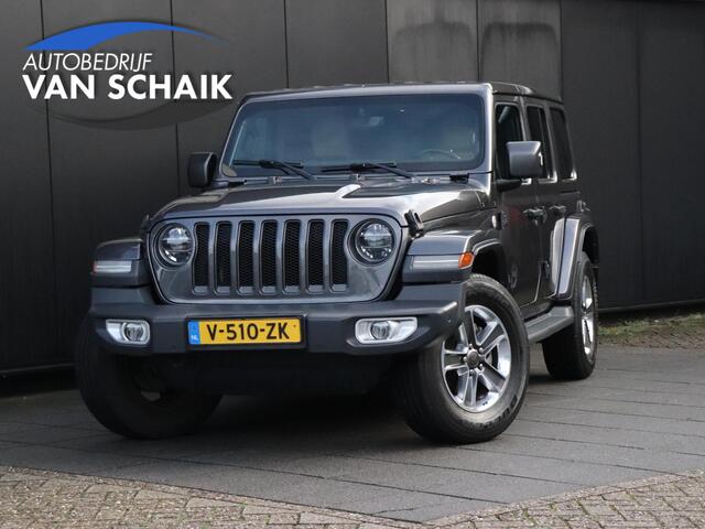 Jeep WRANGLER 2.2D Sahara | GRIJS KENTEKEN | LEDER | CAMERA | STOEL/STUURVERW. | ALPINE AUDIO | CRUISE | NAVI |