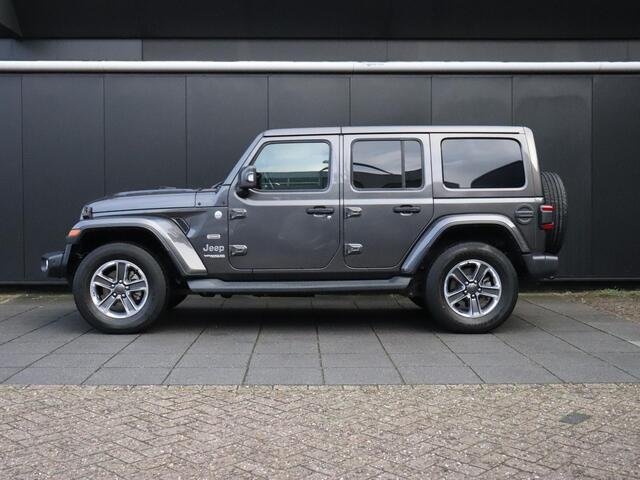 Jeep WRANGLER 2.2D Sahara | GRIJS KENTEKEN | LEDER | CAMERA | STOEL/STUURVERW. | ALPINE AUDIO | CRUISE | NAVI |