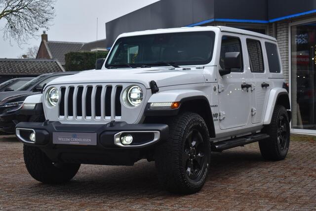 Jeep WRANGLER Unlimited 3.6 Sahara Navi Leder Stoelverwarming