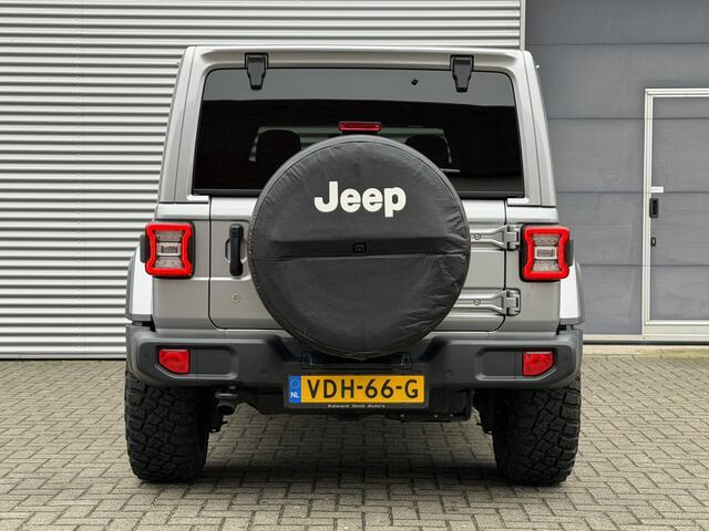 Jeep WRANGLER 2.2D Sahara I Aut. I Grijs Kenteken I 9800 Km I Carplay I Leder I 4WD