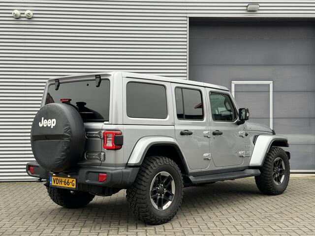 Jeep WRANGLER 2.2D Sahara I Aut. I Grijs Kenteken I 9800 Km I Carplay I Leder I 4WD