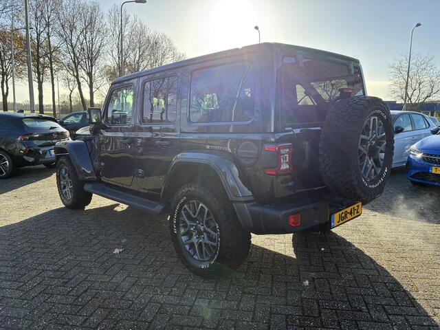 Jeep WRANGLER Unlimited Plug-in Hybrid 4xe 380 80th Anniversary | Front & rear camera | Adaptieve cruise control | Stoel & stuurverwarming | Lederen interieur | Navigatie | Climate control