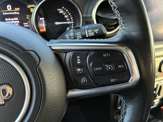 Jeep WRANGLER Unlimited Plug-in Hybrid 4xe 380 80th Anniversary | Front & rear camera | Adaptieve cruise control | Stoel & stuurverwarming | Lederen interieur | Navigatie | Climate control