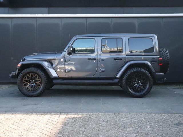 Jeep WRANGLER Unlimited 2.0T Sahara SKY ONE | LEDER | CAMERA | TREKHAAK | ALPINE AUDIO | STOEL/STUURVERW. | NAVI |