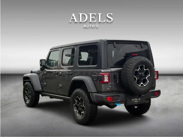 Jeep WRANGLER Unlimited 4xe 380 Rubicon Trekhaak Camera Keyless ACC Stoelverwarming Dealer Onderhouden