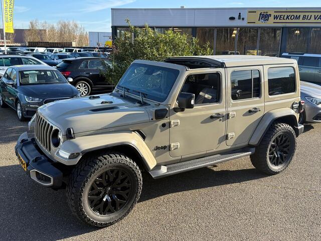 Jeep WRANGLER Unlimited Rubicon Brut wielen grijs kenteken ex btw