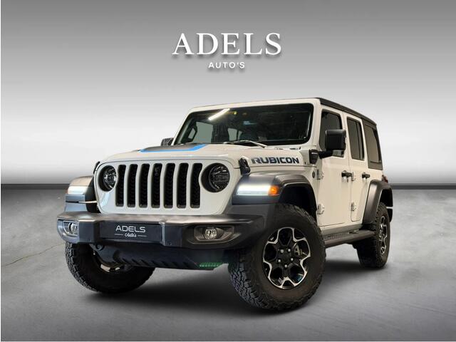 Jeep WRANGLER Unlimited 4xe 380 Rubicon Trekhaak Camera ACC Dealer Onderhouden