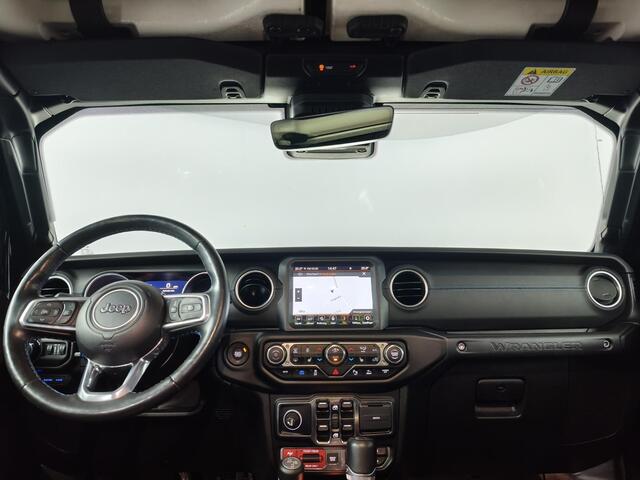 Jeep WRANGLER Unlimited 4xe 380 Pk Rubicon | Trekhaak | Adaptieve cruise | Camera | Stoel & stuur verwarming | Hardtop |
