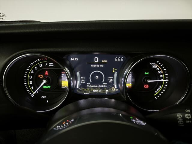 Jeep WRANGLER Unlimited 4xe 380 Pk Rubicon | Trekhaak | Adaptieve cruise | Camera | Stoel & stuur verwarming | Hardtop |