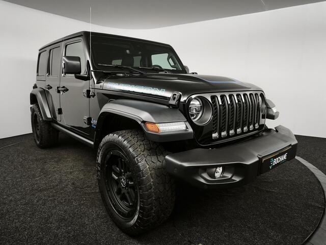 Jeep WRANGLER Unlimited 4xe 380 Pk Rubicon | Trekhaak | Adaptieve cruise | Camera | Stoel & stuur verwarming | Hardtop |