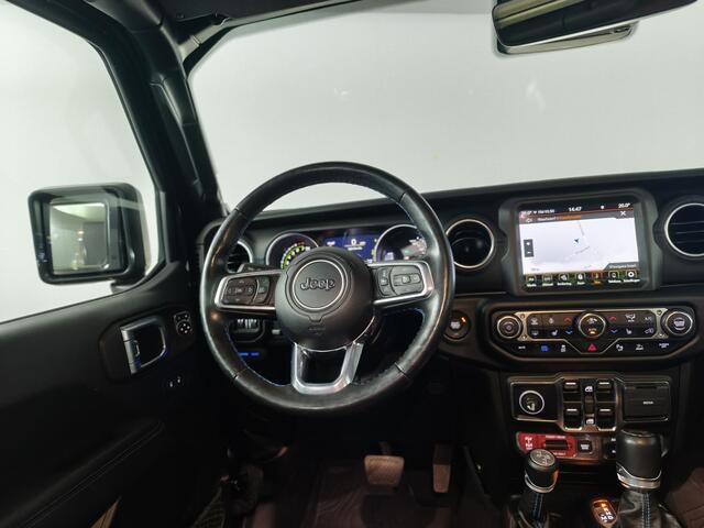 Jeep WRANGLER Unlimited 4xe 380 Pk Rubicon | Trekhaak | Adaptieve cruise | Camera | Stoel & stuur verwarming | Hardtop |