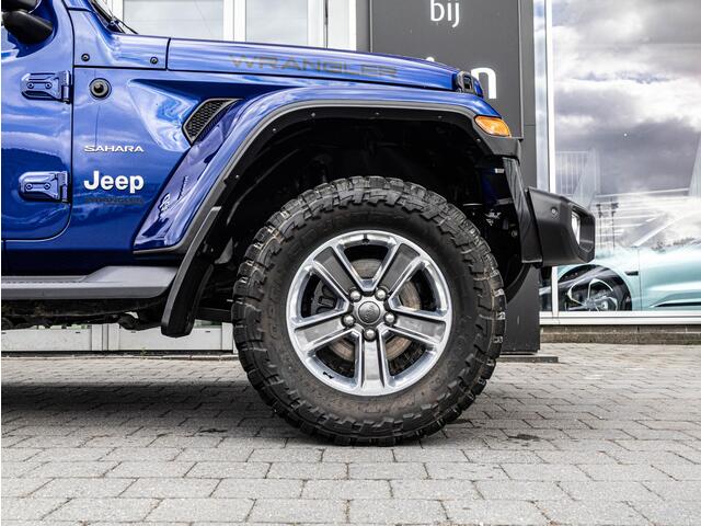 Jeep WRANGLER 2.0T Sahara VAN | Grijs kenteken | LPG onderbouw | Navigatie | Lederen bekleding | Keyless entry |