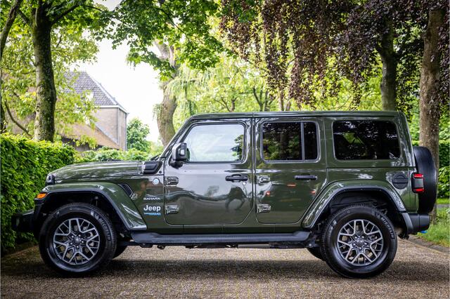 Jeep WRANGLER Unlimited 4xe 380 Sahara Sarge Green Adaptive Cruise