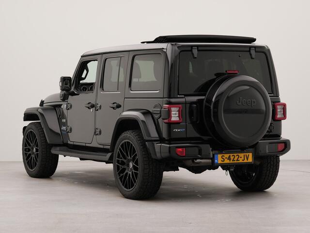Jeep WRANGLER Unlimited 4xe 380PK Sahara PLUG IN HYBRIDE | OPEN DAK | STOERE AUTO!