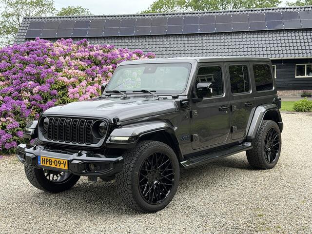 Jeep WRANGLER Unlimited 4xe 380 Sahara Navigatie/Led/Stoel en stuurverwarming/Cruise(adaptieve) Trekhaak/Camera