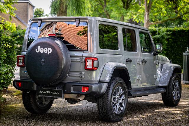 Jeep WRANGLER Unlimited 4xe 380 Sahara Sting Grey Adaptive Cruise Leder
