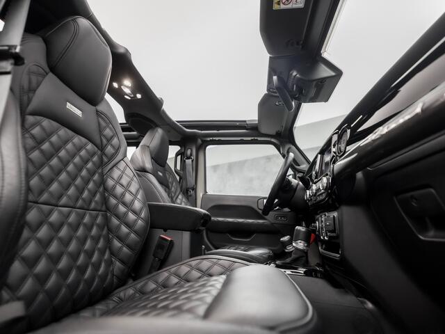 Jeep WRANGLER Unlimited 4xe 380 BRUTE Richmond Pure 380Pk Automaat (SKY ONE TOUCH, NAPPA LEDER, APPLE CARPLAY, CAMERA, STOELVERWARMING, KEYLESS, ADAPTIVE CRUISE, NIEUWSTAAT)