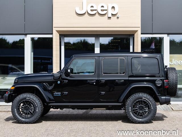 Jeep WRANGLER 4xE Sahara 4wd Auto. 20 LM / SKY ONE SOFTTOP / 2500 KG Trekgewicht