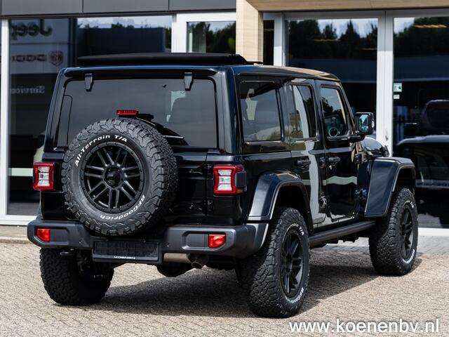 Jeep WRANGLER 4xE Sahara 4wd Auto. 20 LM / SKY ONE SOFTTOP / 2500 KG Trekgewicht